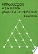 libro Introducción A La Teoría Analítica De Números